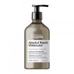 Serie Expert Absolut Repair Molecular &Scaron;ampoon kahjustatud juustele, mis parandab juukseid molekulaarsel tasandil 500ml