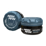 Nishman Strong Fixing Fibre Matte Hair Styling Wax M9 Juuste vormimisvaha 100ml