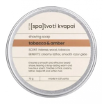 Spalvoti Kvapai Shaving Soap Raseerimisseep Tobacco&Amber 70g