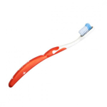 Norwex Toothbrush Medium H&otilde;bedase peaga hambahari, keskmise k&otilde;vadusega Red