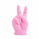 Baby Peace Candle K&uuml;&uuml;nal Pastel Pink
