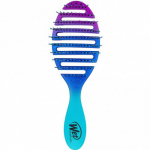 Flex Dry Hair Brush Paindlik juuksehari Teal Ombre