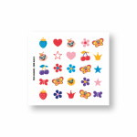 Body Tattoos & Nail Stickers K&uuml;&uuml;nekleebised ja ajutised t&auml;toveeringud Small