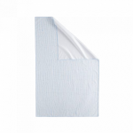 Beach Towel Rannar&auml;tik koos korviga White with Blue Squares