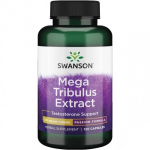 SWANSON Mega Tribulus Extract 250mg Testosterone Support Tribuluse ekstrakt 120 kapsulit