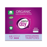 Super Plus Organic Tampons Tampoonid 15 tk