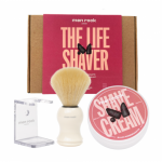 The Life Shaver Black Pomegranate Essential Shaving Kit Raseerimiskomplekt 1 tk.