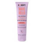Noughty Wave Hello Curl Defining Shampoo &Scaron;ampoon lokkis ja lainelistele juustele, riisiveega ja musta kaera ekstraktiga 250ml