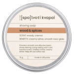 Spalvoti Kvapai Shaving Soap Raseerimisseep 70g Wood & Spice