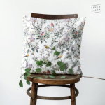 Linen Cushion Cover Linasest padjakate Birds Linen