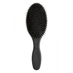 Olivia Garden Expert Care Boar & Nylon Bristles Oval Combo Brush Juuksehari koos ioniseeritud antistaatilise ja 100% looduslike metsseaharjastega. Must