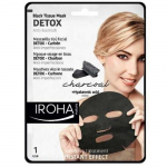Black Tissue Detox Facial Mask Charcoal S&uuml;gavpuhastav n&auml;omaks s&ouml;ega 23ml