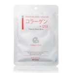 Mitomo Essence Sheet Mask Collagen + Q10 Kollageeniga n&auml;omask 25g