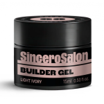 Sincero Salon Color Builder Gel Mitmeotstarbeline 5-in-1 k&uuml;&uuml;negeel 15ml Light Ivory
