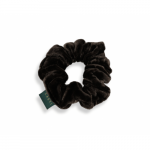 Small Silk Elastic Claire V&auml;ike juuksekumm Chocolate