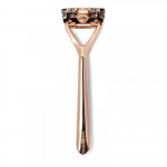 The Leaf Pivoting Head Razor Kolme teraga raseerija Rose Gold