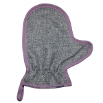 Norwex Veggie & Fruit Scrub Mitt Kahepoolne kinnas k&ouml;&ouml;giviljade ja puuviljade puhastamiseks Purple 1 tk.