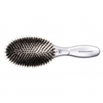 Expert Care Boar & Nylon Bristles Oval Combo Brush Juuksehari koos ioniseeritud antistaatilise ja 100% looduslike metsseaharjastega. H&otilde;be
