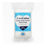 Love Cotton Large Oval Cotton Wool Pads Suured vatipadjad 40vnt.