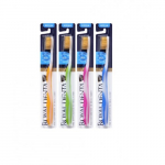 Gold Medium Toothbrush Hambahari keskmise pehmusega Green