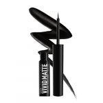 Vivid Matte Liquid Liner Vedel silmapliiats Black