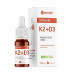 Vitamins K2 + D3 Vitamiinid K2 + D3 (2000IU) 10ml