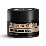 Sincero Salon Easy Fluid Builder Gel Maskeeriv geel 15ml Misty Nude