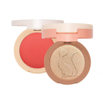 J.Cat Beauty 2in1 Piece Of Cake Blush + Highlighter P&otilde;sepuna ja s&auml;ra andev toode &uuml;hes Perfect Pear