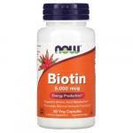 Biotin 5000 mcg Toidulisand 60 kapslit