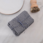 Linen Tales Linen Dishcloth Set of 2 Linasest k&ouml;&ouml;gir&auml;tikute komplekt Ash
