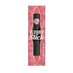 W7 cosmetics Blusher Stick P&otilde;sepuna 4g Glow Pink & Pink Glam