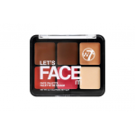 W7 cosmetics Let's Face It Makeup Palette Meigipalett 6g Soft Glow