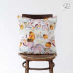 Linen Cushion Cover Linasest padjakate Orange Flow