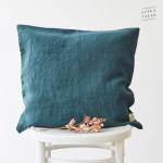 Linen Cushion Cover Linasest padjakate Deep Water