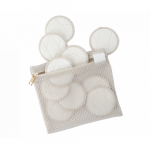 Microfiber & Bamboo Reusable Rounds Mikrokiust-bambusest padjad meigi eemaldamiseks 10 tk.