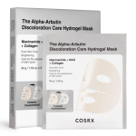 COSRX The Alpha-Arbutin Discoloration Care Hydrogel Mask Geelne n&auml;omask 3vnt