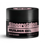Sincero Salon Easy Fluid Builder Gel Maskeeriv geel 15ml Babyboomer