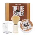 Men Rock The Life Shaver Sandalwood Essential Shaving Kit Raseerimiskomplekt 1 tk.