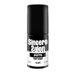 Sincero Salon Top Coat No Wipe Dots Geellaki pealmine kiht 6ml