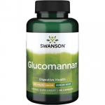 SWANSON Glucomannan Digestive Health 655mg Gl&uuml;komannaan 90 kapslit
