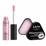 Lip Gloss and Scrub Set Huulel&auml;ige ja huulekoorija