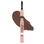 J.Cat Beauty Attention! 4in1 Pomade + Brow Gel Kulmude kujundamise pumat ja geel Dark Brown