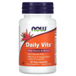 NOW Foods Daily Vits Multi Vitamin and Mineral Toidulisand 30 kapslit