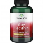 Soy Lecithin Cardiovascular Heath 1200mg Letsitiin (GMO-vaba) 90 kapslit