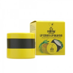 Lip Scrub and Nourish Balm Duo Universaalne palsam ja koorija papaiaekstraktiga 16g