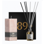 Aromatic 89 Home Fragrance & Perfumed Candle Set Kodul&otilde;hna ja palmivaha k&uuml;&uuml;nla komplekt Dore