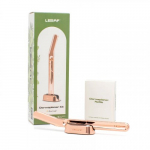 Dermaplaner Kit Raseerimiskomplekt n&auml;o ja kulmude jaoks Rose Gold