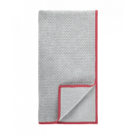 Norwex Textured Kitchen Towel Tekstuurne k&ouml;&ouml;gir&auml;tik (Baclock) 1 tk. Grey with Red Trim