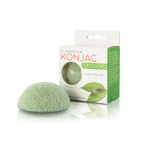 Mitomo Cleansing Konjac Sponge with Green Tea Looduslik n&auml;o- ja keha&scaron;vamm rohelise teega