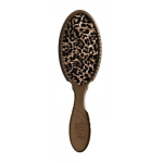 WetBrush Patterned Poise Pro Detangler Brush Ovaalne juuksehari Brown Cheetah